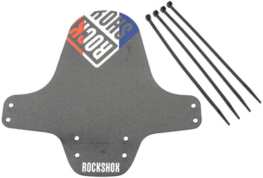 Rockshox steekspatbord fender clip-on fender rs black france flag