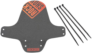 Rockshox steekspatbord fender clip-on fender rs black red orange gradient