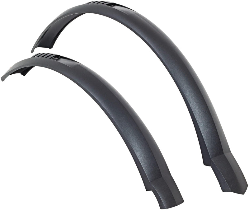Load image into Gallery viewer, Hebie taipan mtb spatbordset 24 inch 55mm zwart
