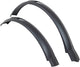 Hebie taipan mtb spatbordset 24 inch 55mm zwart