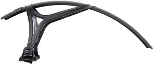 Zéfal steckschutzblech-set shield g50 set clip-on fender set shield g50 set black
