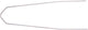 Curana spatbordstang fender stay 65 370mm u-form