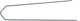 Curana spatbordstang fender stay 75 405mm u-form