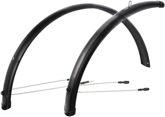 Contec schutzblech-set splash protect ct fender splash prot. 26 54mm black shiny