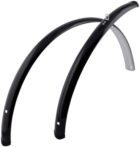 Contec schutzblech-set splash protect ct fender splash prot. 28 48mm black shiny