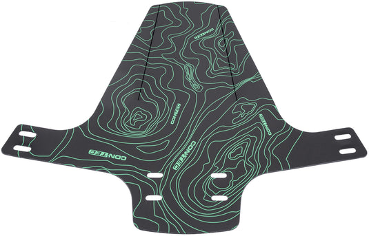 Contec spatlap shield ct splash guard shield lines: black green