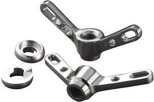 Brave classic vleugelmoer wing nut rear wheel pair silver