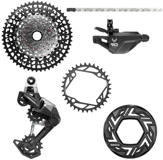 Sram schakelgroep-set eagle 90 transmission e-bike shifting group set t eagle 90 e-mtb bcd