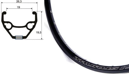 Ryde felge taurus 19 rims taurus 19 19-559 36l sw