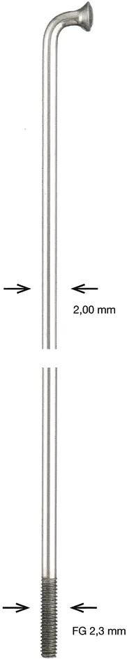 Alpina spaak spoke sst 2x170 mm