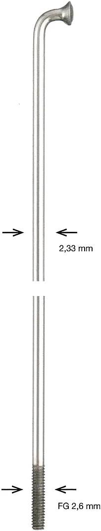 Alpina spaak spoke sst 2,34x262 mm