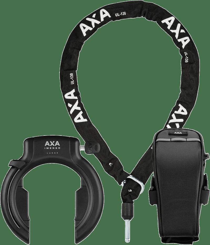 Load image into Gallery viewer, Axa ringslot imenso l + zadeltas + ulc130 ketting uitn. art2
