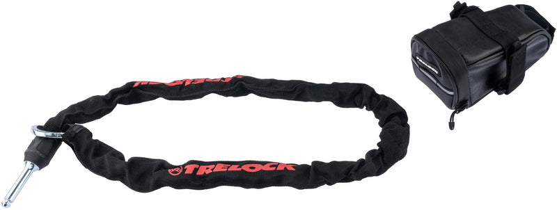 Load image into Gallery viewer, Trelock einsteckkette zr 355 plug-in chain zr355 150cm + saddle bag

