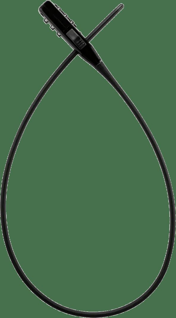 Load image into Gallery viewer, Trelock zahlen-kabelschloss strap it cable tie clamp strap it black
