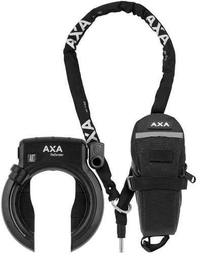 Axa ringslot set defender frame lock set defen. with bag