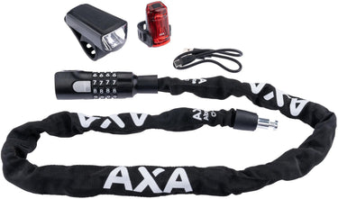 Axa lichtset absolute c5-90 dwn 50 safety set absolute c5-90 + dwn 50 set 3pcs.