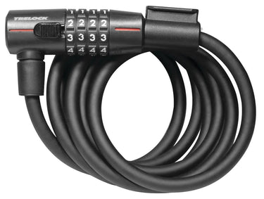 Trelock kabelschloss ks 415 cable lock ks 106 110cm num.code