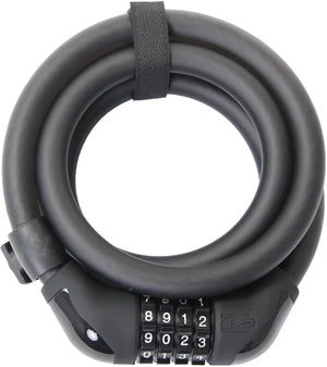 Contec cijfer-spiraal-kabelslot powerloc ct comb.coil.cab.powerloc 15mm x 185 cm black