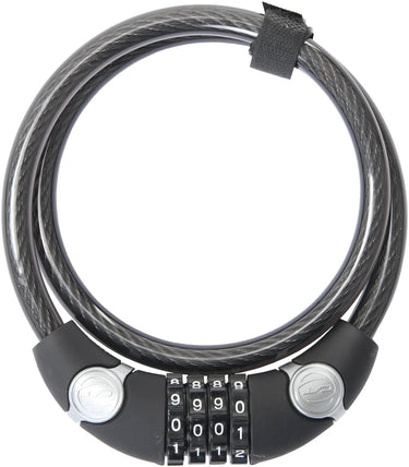 Contec cijfer-kabelslot ecoloc ct comb.cable lock ecoloc 12mm x 85cm black