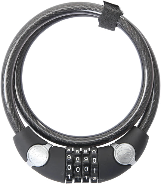 Contec zahlen-kabelschloss ecoloc ct comb.cable lock ecoloc 12mm x 85cm black
