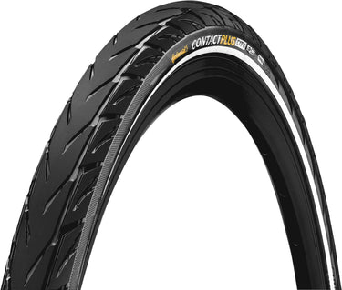 Continental buitenband contact plus city 47-622 (28x1.75) zwart reflex