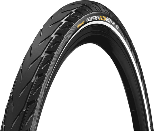 Continental buitenband contact plus city 47-622 (28x1.75) zwart reflex