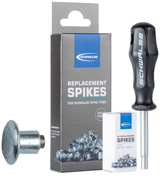 Schwalbe spikes spike tool 50 spikes (steel)