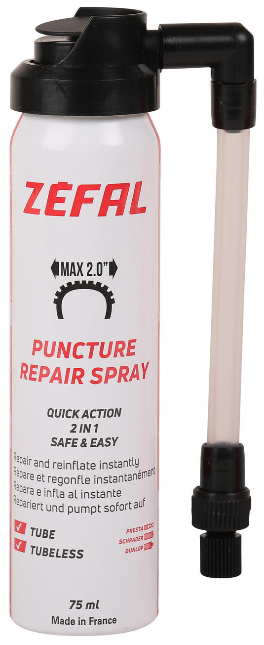 Zéfal bandendichter spray repair spray puncture spray rep. spray 75ml