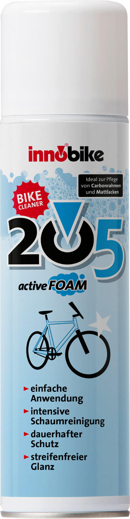 Innobike fietsreiniger 205 bike cleaner active foam bike cleaner 205 bike cl. act.foam 300ml