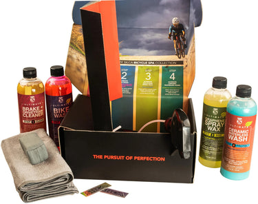 Silca fahrradreiniger bike care box set bike care box set spa kit