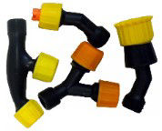 Gloria sproeikop set kunststof voor tukan 1600e