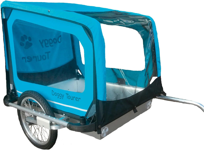 Doggytourer hundeanhänger doggy tourer l dog trailer kids touring doggy tourer l blue