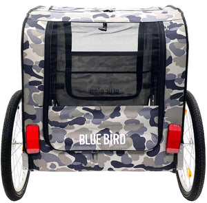 Blue bird fiets-hondenkar dog trailer 20 camouflage