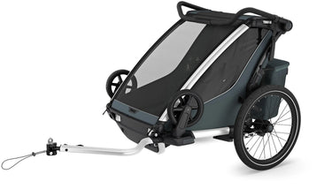 Thule kinderanhänger chariot cross 2 double bicycle trailer chariot cross double