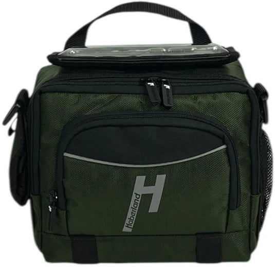 Haberland lenkertasche bottle handlebar bags bottle 6l green black