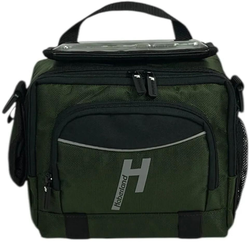 Load image into Gallery viewer, Haberland lenkertasche bottle handlebar bags bottle 6l green black
