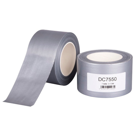 Hpx duct tape 50meter grijs 75mm