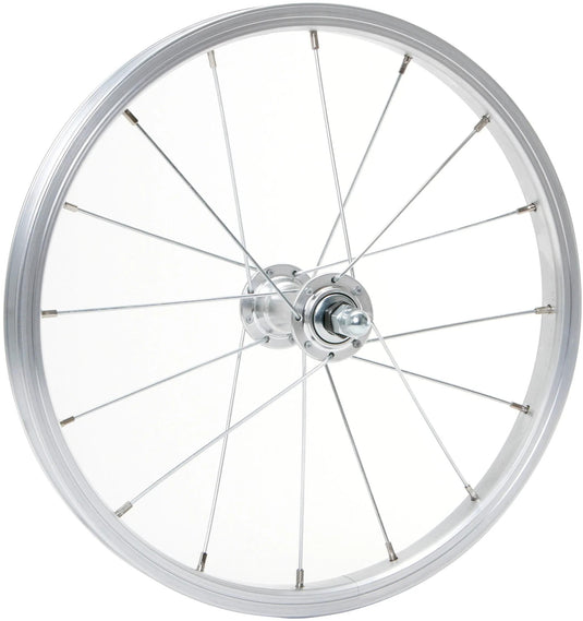 Contec voorwiel alu sport + quando kt-a16f fr.wheel 16 2,00 zinc