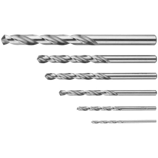 Connex set staalboren 2 8mm 6dlg blauw