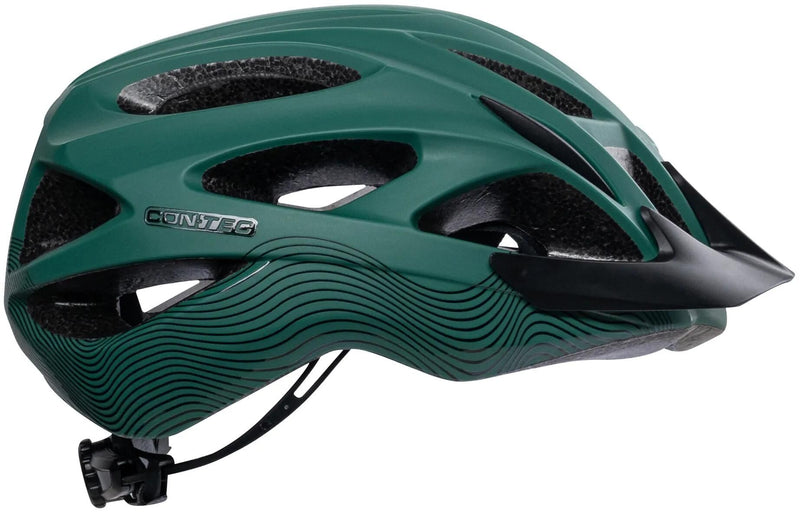 Load image into Gallery viewer, Contec helm laska ct helmets laska gr. s m matt green black
