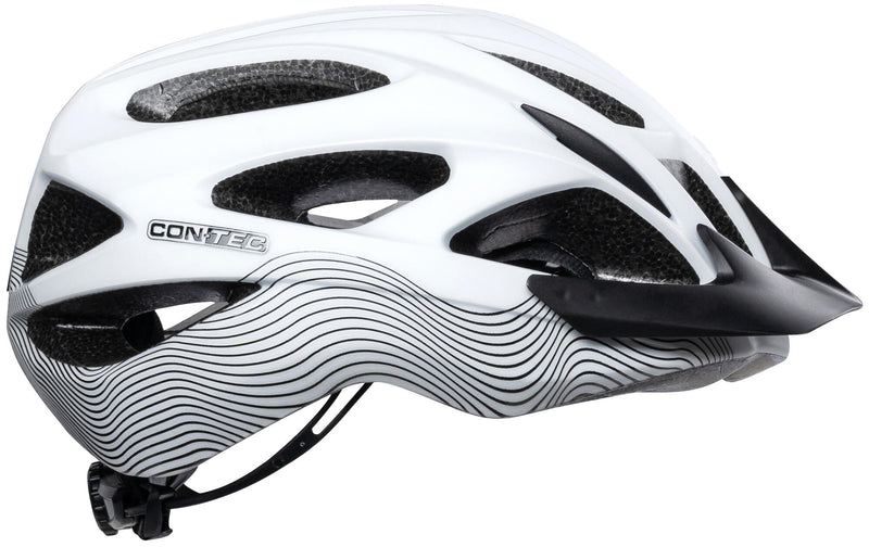 Load image into Gallery viewer, Contec helm laska ct helmets laska gr. s m matt white black
