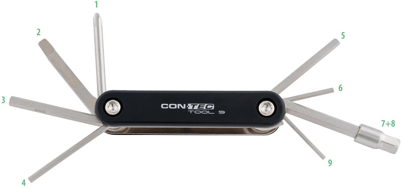 Load image into Gallery viewer, Contec multifunktionswerkzeug tool 9 ct multifunction tool 9 9 functions
