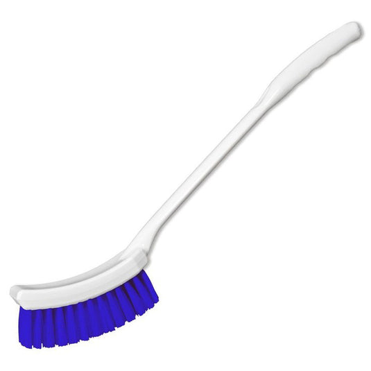 Falconbrush hygiene handborstel lange steel 40cm blauw