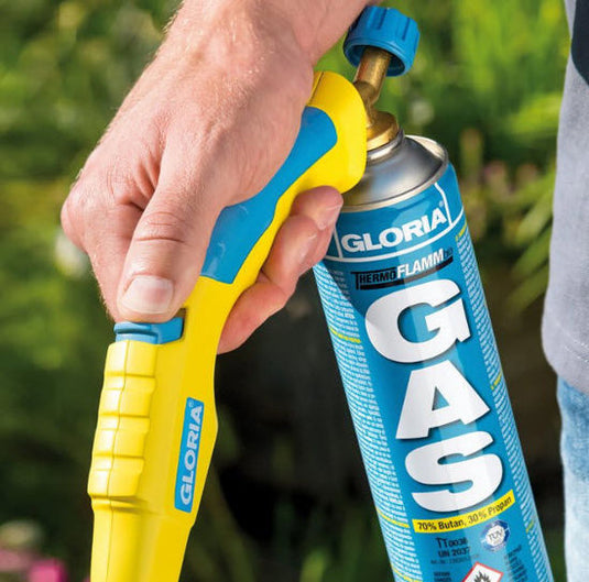 Gloria onkruidbrander thermoflamm bio comfort plus set