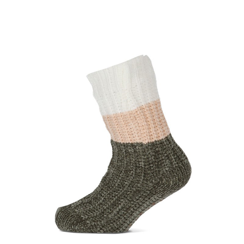 Afbeelding laden in galerijviewer, Producten homesocks basset chenille colourblock assortiment 30 paar
