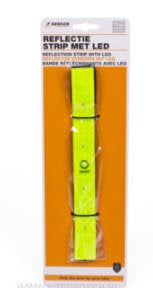 Load image into Gallery viewer, Led armband fluorgeel. incl batterijen
