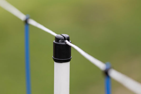 Ako titannet 145 blauwwit 25m 145cm dubbele pen