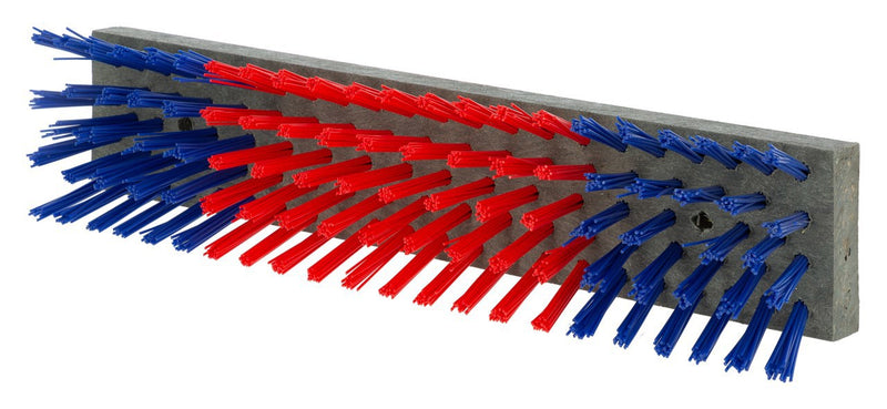 Load image into Gallery viewer, Veeborstel nylon blauwroodblauw 50x10cm

