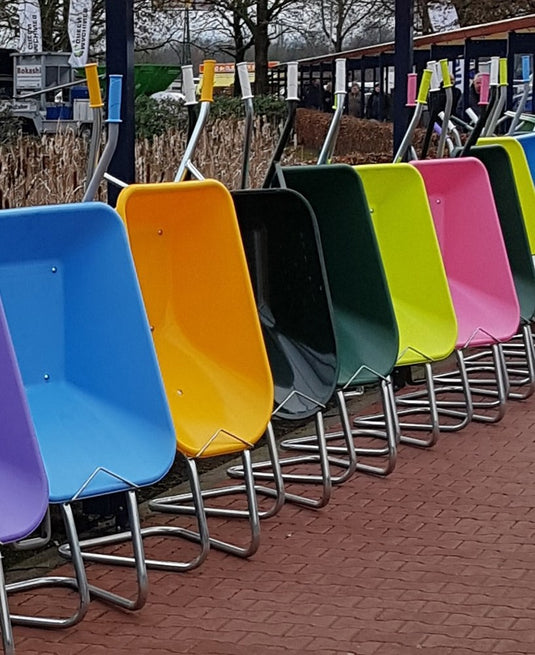 Fort presentatiestandaard verzinkt voor 1 kruiwagen