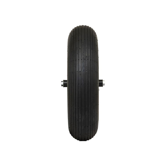 Producten wiel 4 00x8 2ply band kunststof velg zwart as 13cm mm